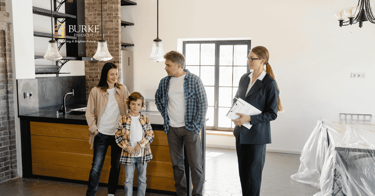 Burke Financial adviser outlining second-mortgage options for Hamilton clients