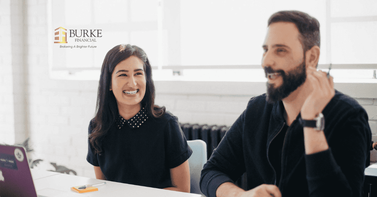 Mortgage broker in Ottawa explaining approval steps to bad-credit client