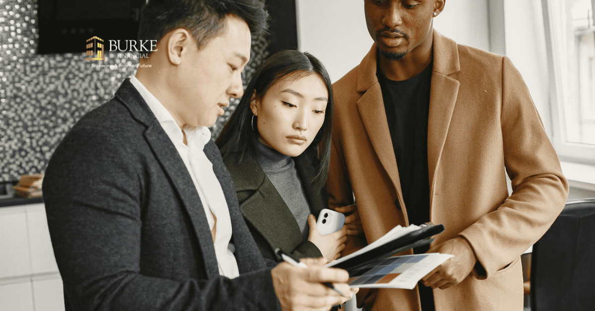 Hamilton mortgage broker meeting with client to review alternative lending options