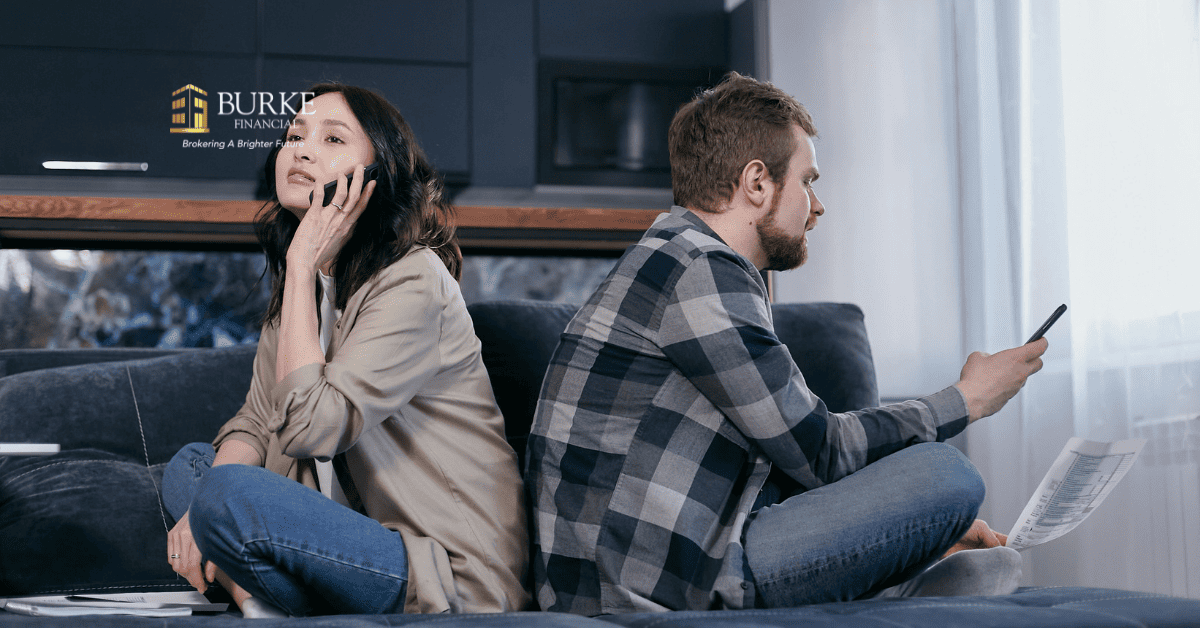 Mortgage decline letter from a bank due to low credit score in Ontario