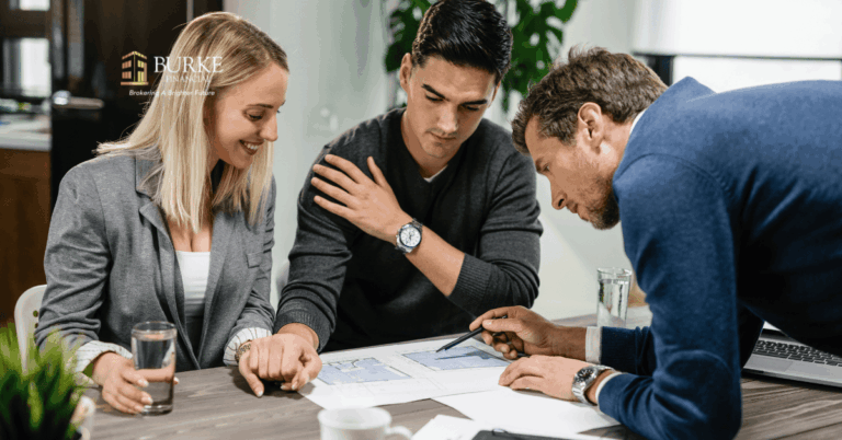 Ontario homeowner meeting with a mortgage broker to discuss debt consolidation