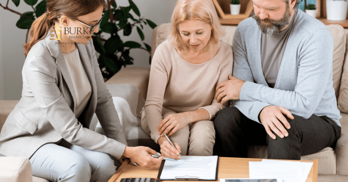 Broker calculating home equity for an Ontario homeowner
