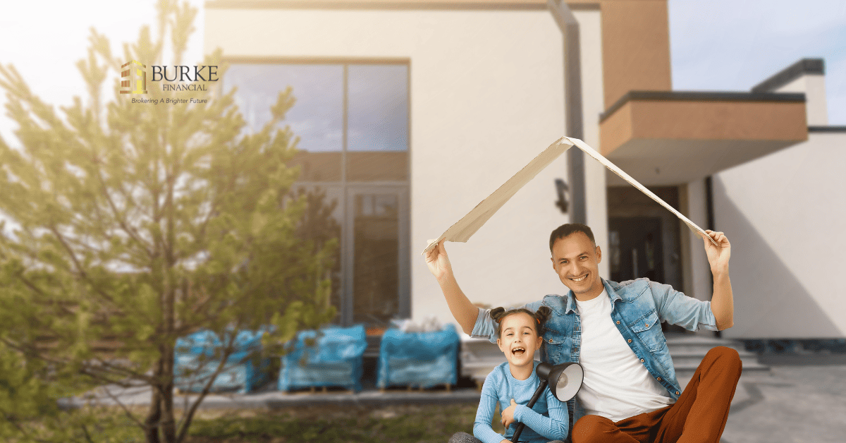 Family in Barrie moving into a new home after low credit mortgage approval