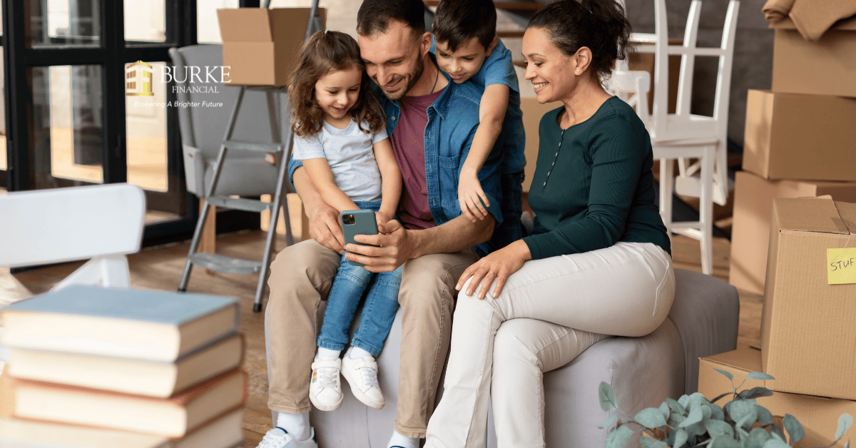 Ottawa family celebrating financial relief