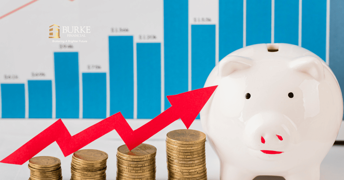 Chart showing home equity growth