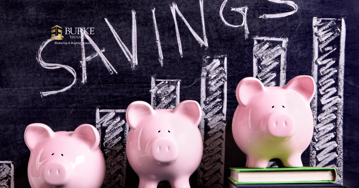 Chart showing lower monthly payments after refinance