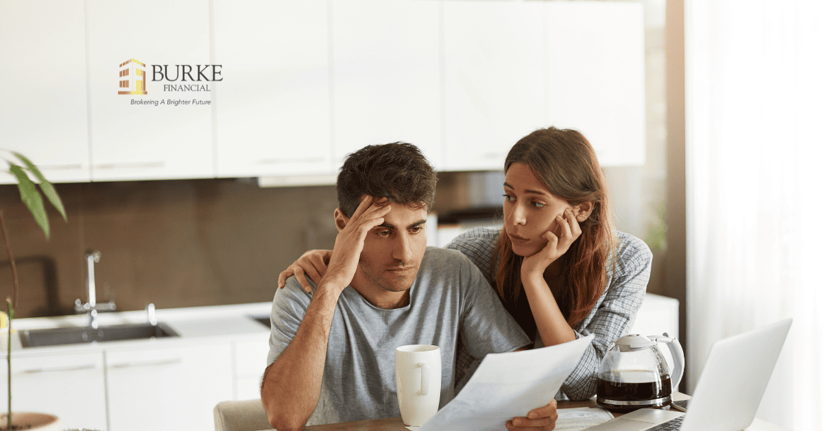 Ontario homeowner reviewing a denied mortgage renewal letter